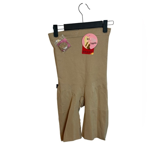 NWT Spanx Shaping Midthigh Bodysuit - Picture 1 of 4